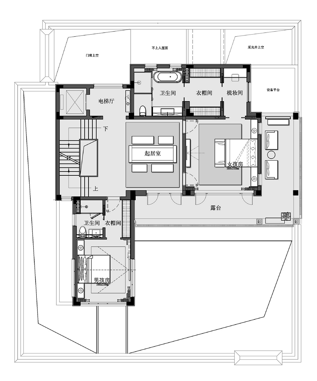 800㎡中式合院，简约质朴，高级美！ | 矩阵纵横-设计案例-建E室内设计网