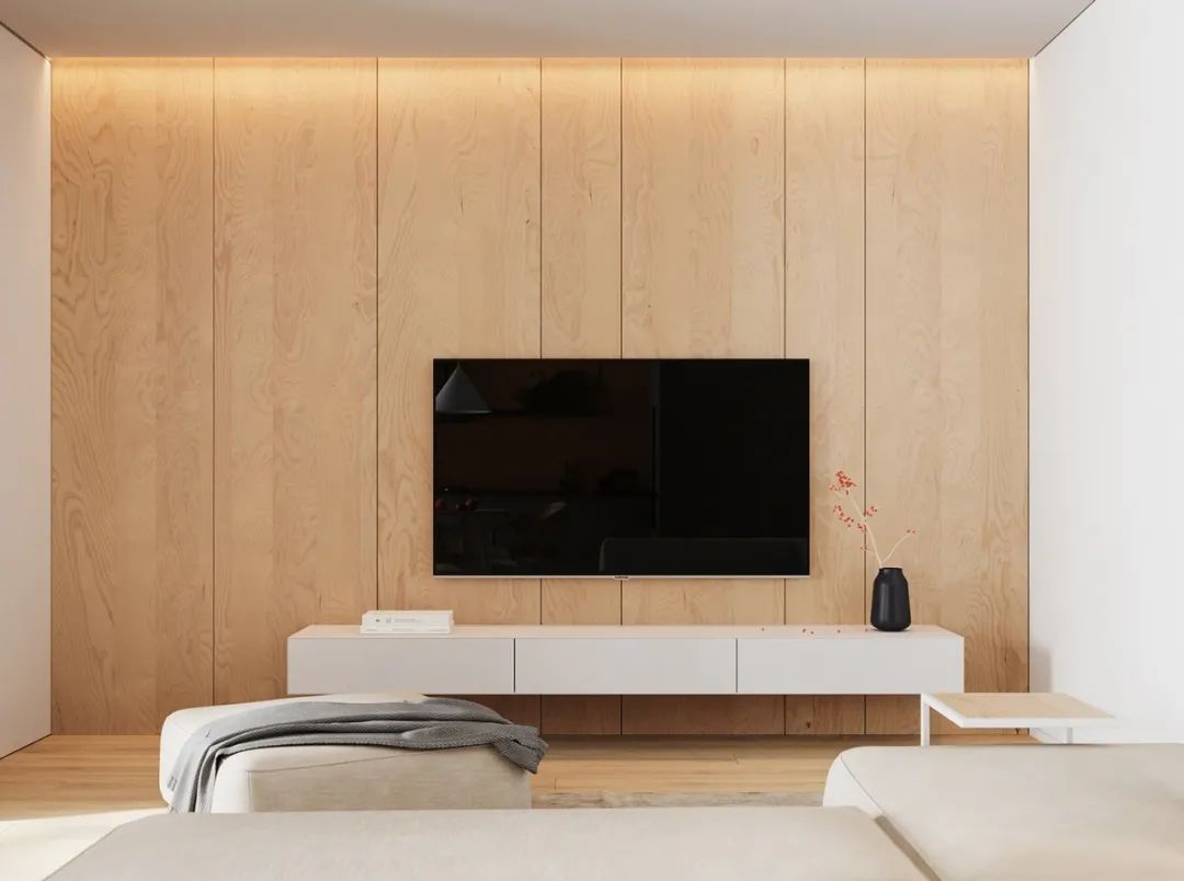 55㎡一居室变二居，简洁手法打造质朴典雅空间 | ESTIC design