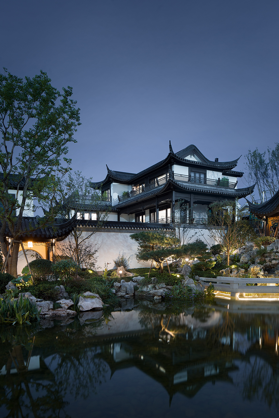 800㎡中式合院,简约质朴,高级美! | 矩阵纵横设计案例