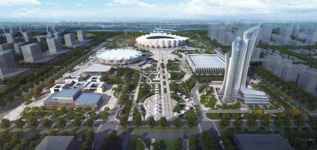 西安·金地玖峯汇营销中心坐落于西安国际港务区奥体板块,随着"一带一