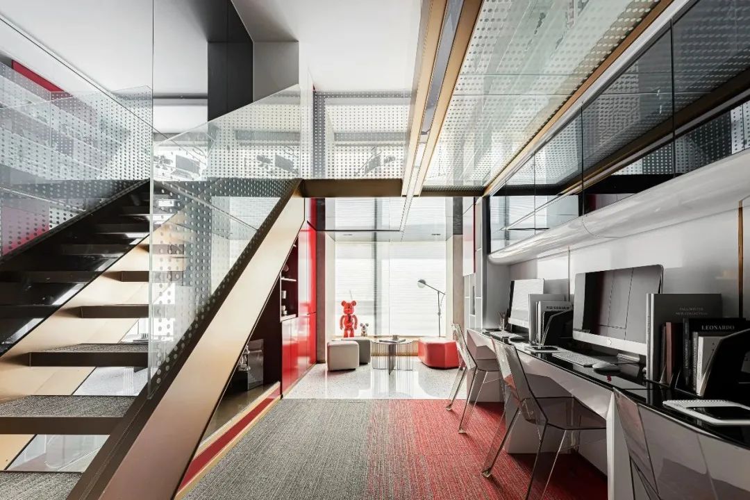 卓越伊景寓办公LOFT样板间 | 元禾大千-建E网设计案例