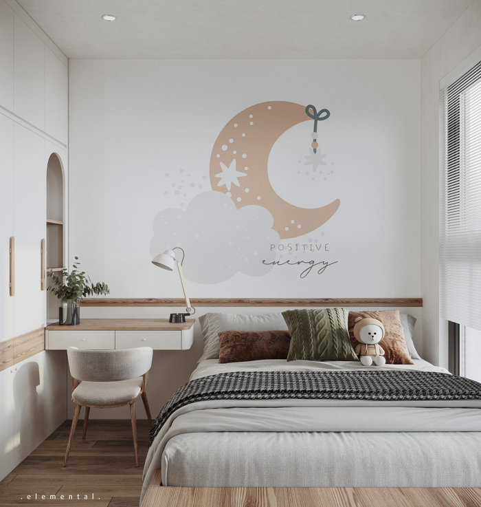 Japandi Style Home Interiors With Cute Kids’ Rooms
