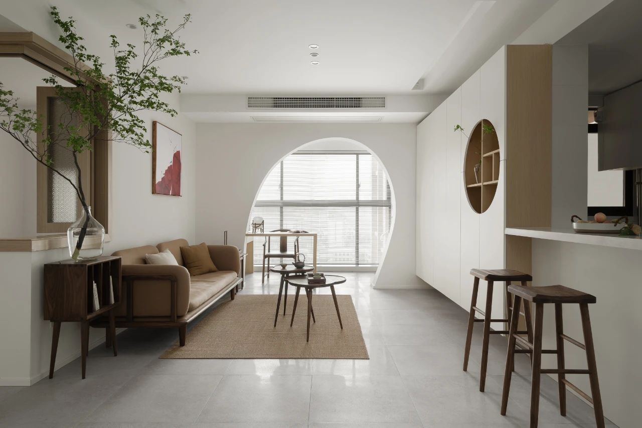 86㎡极简住宅,诠释东方美学!-设计案例-建E室内设计网