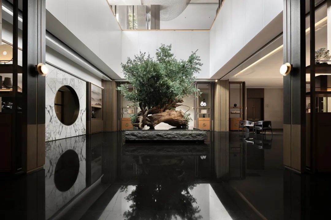 万景百年丨杭州中杭府会所:古为今用,艺术交映-设计案例-建E室内设计网