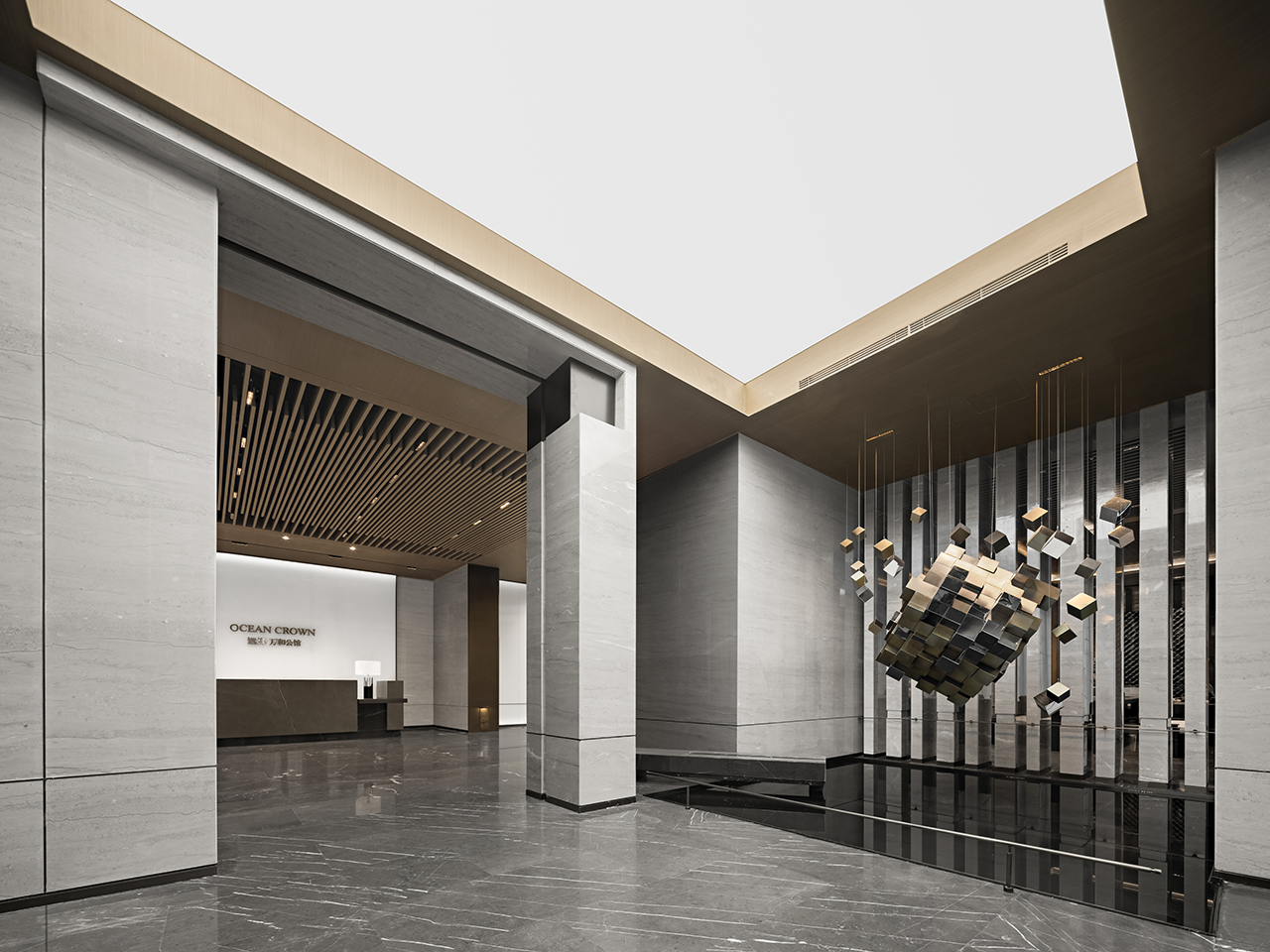 远山氲云阙,静水题荷姝 | 上海岳蒙设计-建e网设计案例