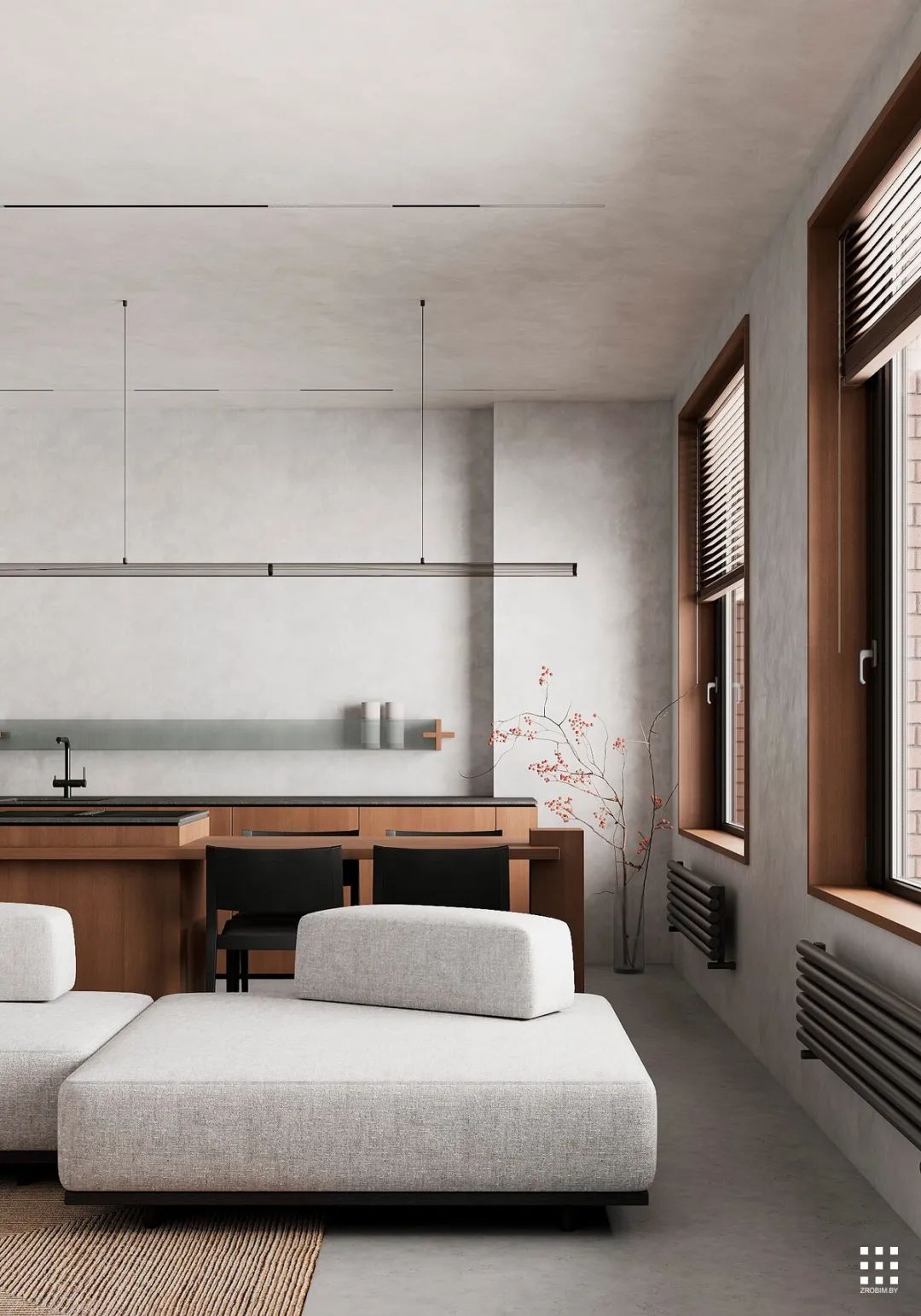 62㎡和140㎡公寓,温暖舒适 | ZROBIM architects-建e网设计案例