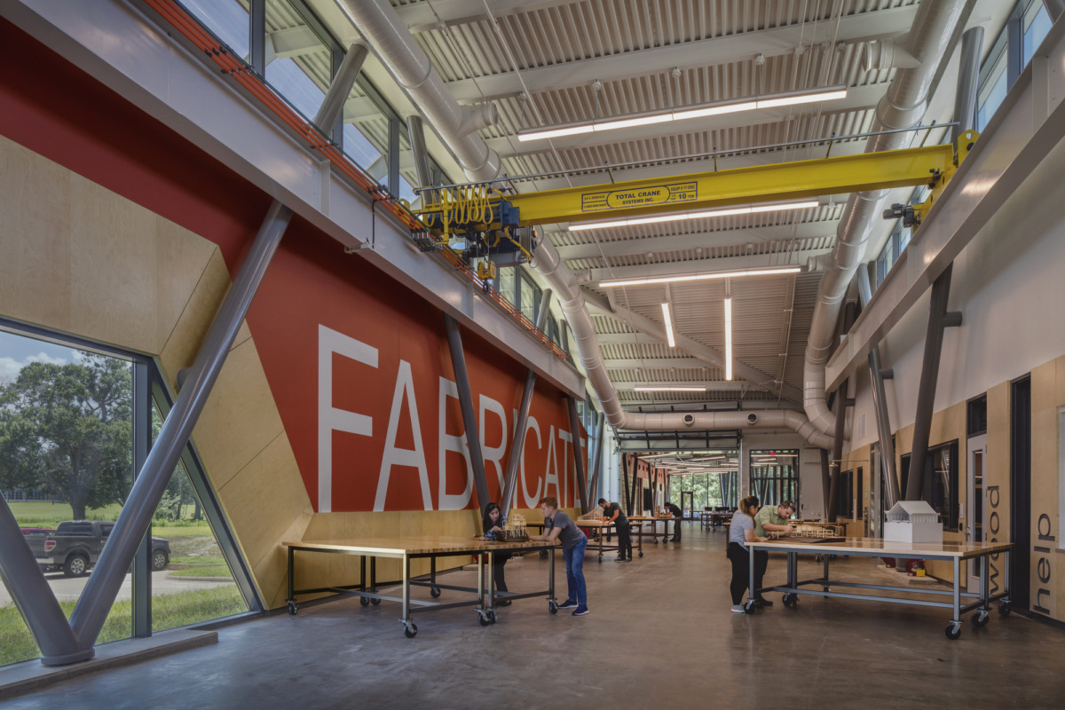 Prairie View A&M University – Fabrication Center 制造中心的设计