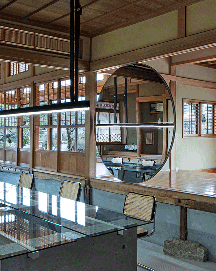 日式风味办公空间 一个功能或概念不固定的空间