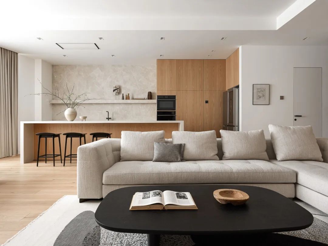 白色+原木色,设计师精致温馨的家 | Ab-architects设计案例