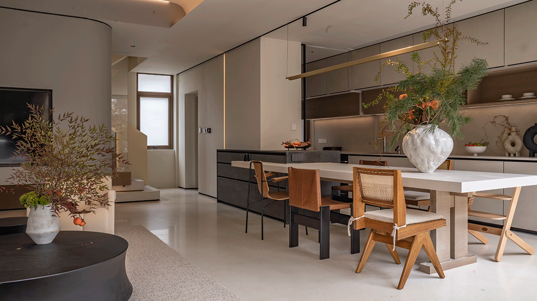 梦改| 孙建亚师法自然,打造230㎡恬淡惬然的家-建e网设计资讯-室内