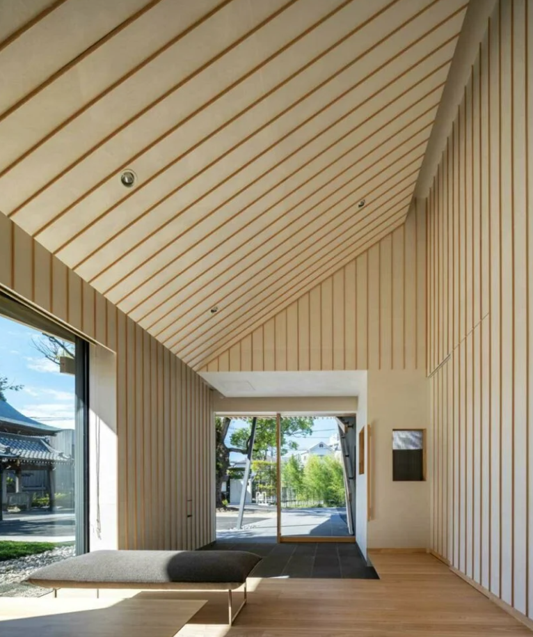 现代气息的木结构日本观堂 | 隈研吾