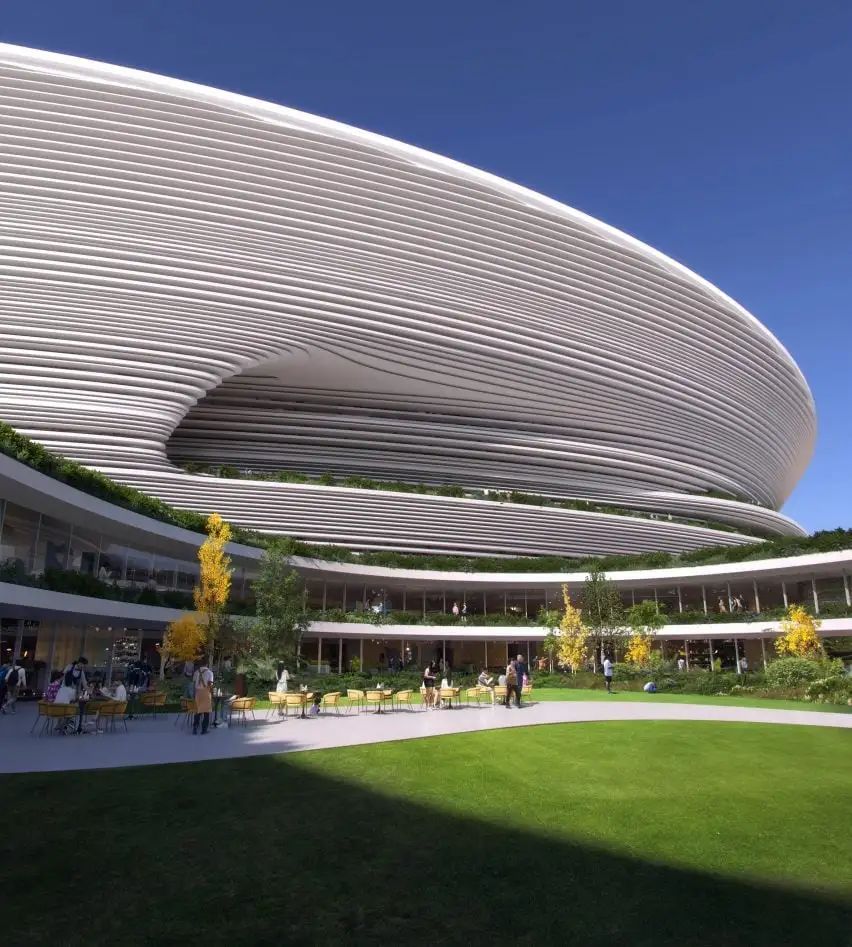 扎哈工作室设计杭州大型运动场