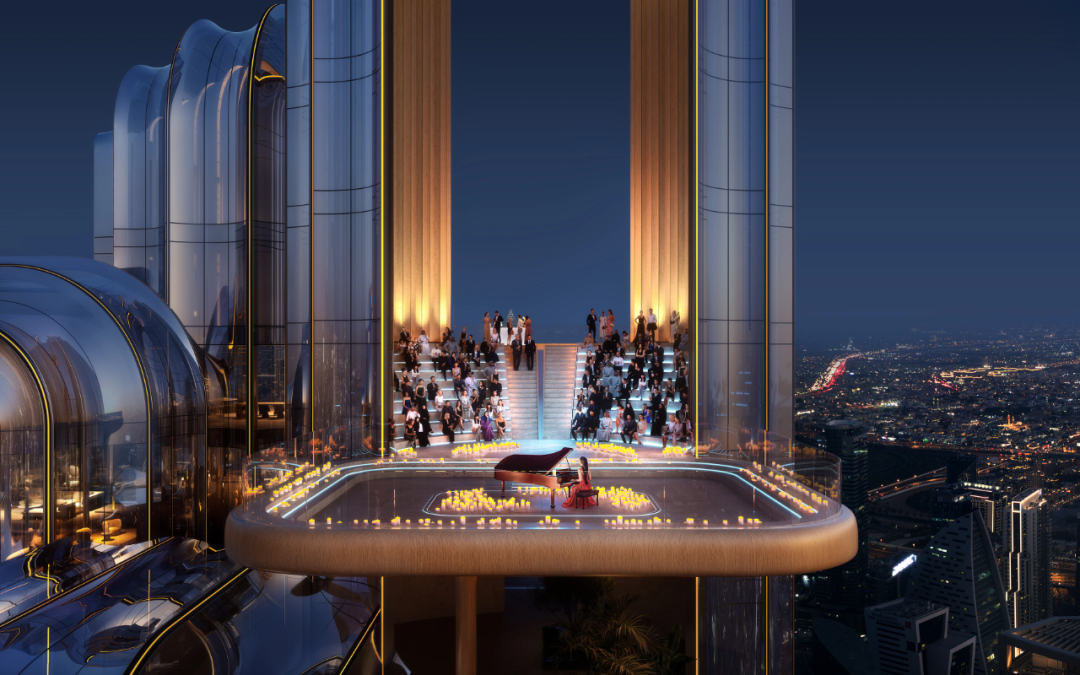 迪拜办公楼再一次进化,"天空之城"来了!